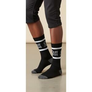 Ozzy Osborne Crew Socks One Size Black – Punk, Grunge, Streetwear, Metal